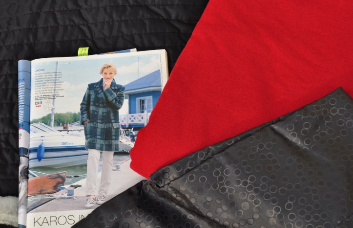 Stoffauswahl Wintermantel