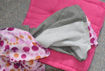 Saum herausgezogenWeb