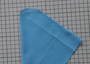 Briefecke asymetrische Nahtzugabe 7